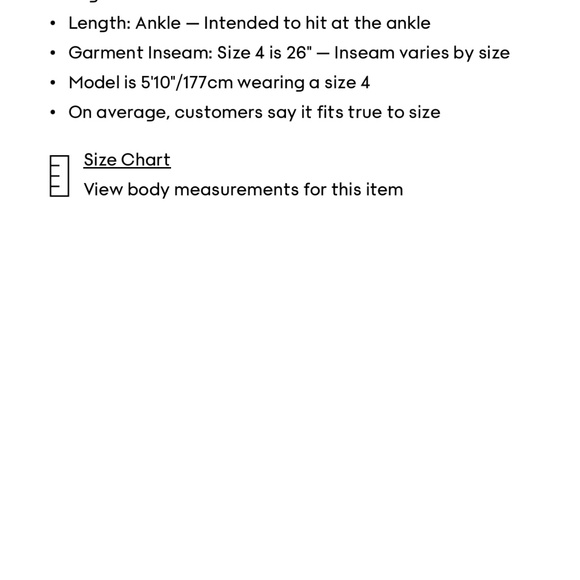 Aritzia carrot chino pants - Picture 7 of 10